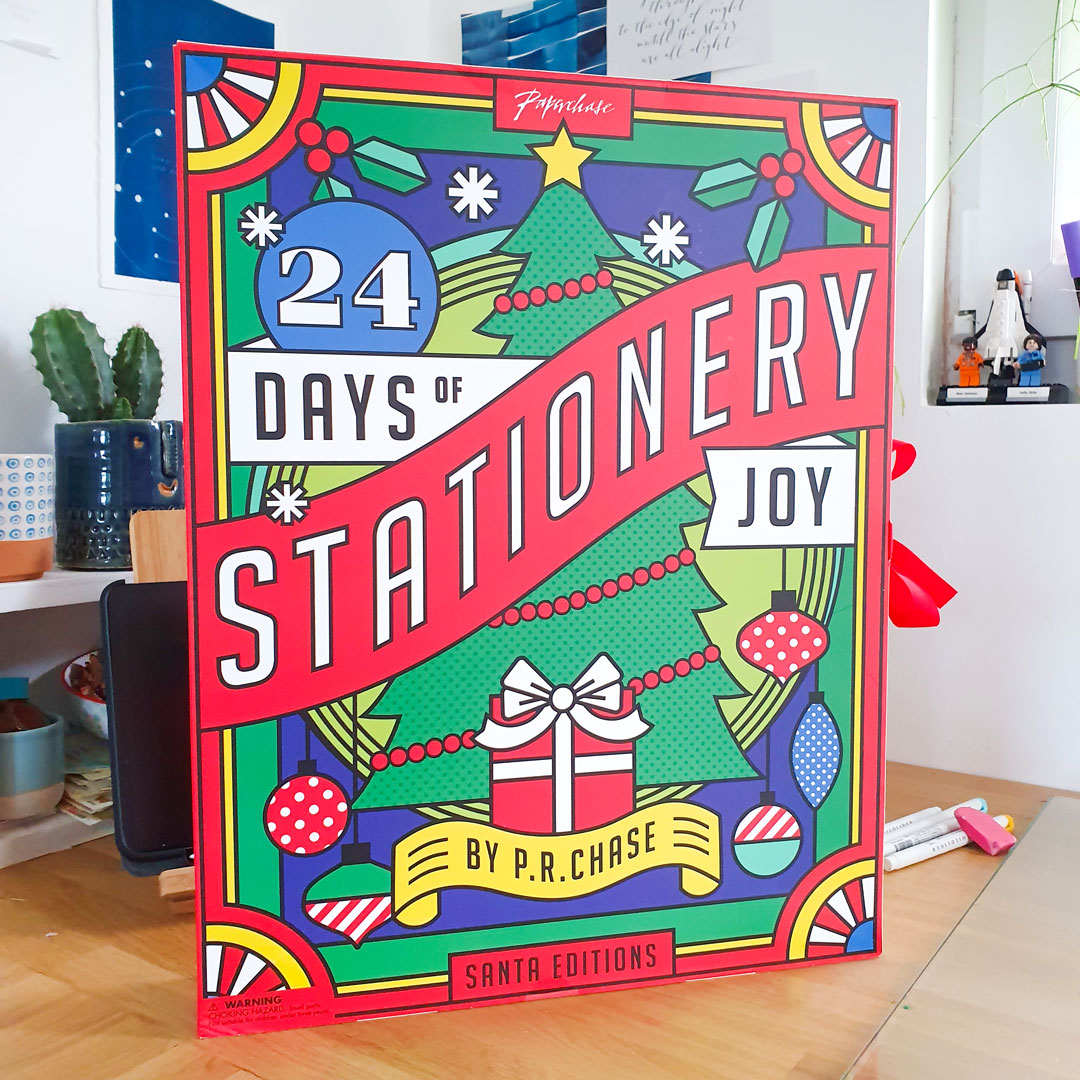 Paperchase stationery advent calendar.